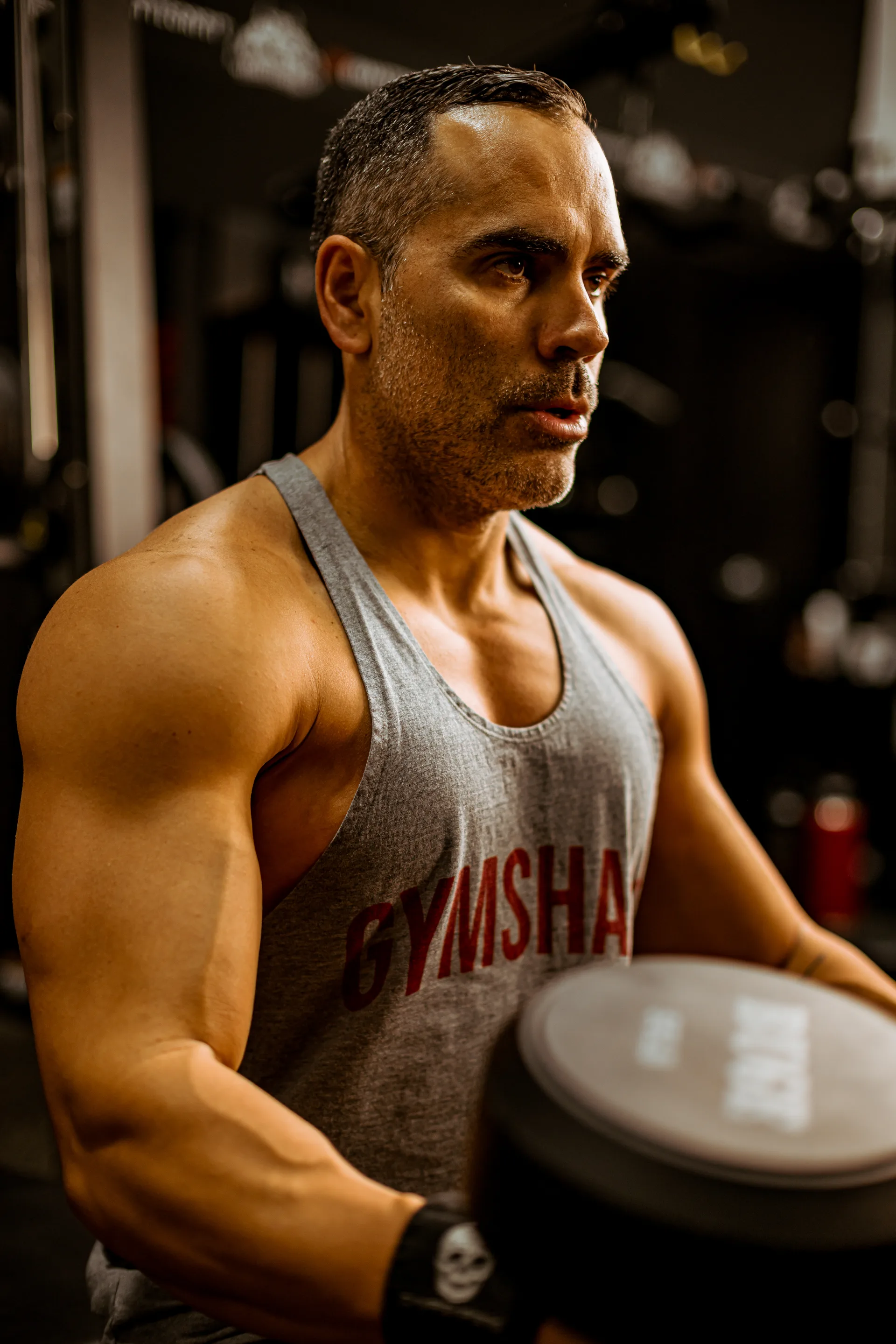 Victor Belandria entrenando